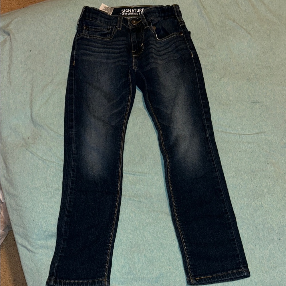Signature Kids Dark Blue Jeans